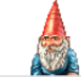 The cartoon garden gnome shown here used to be our most popular avatar.