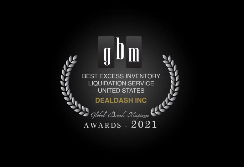 A digital version of an award DealDash won in recognition for being a successful liquidation service.